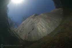Cliff face. Vivian quarry. North Wales.
D200, 10.5mm. by Derek Haslam 